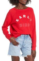 Women's Project Social T Reversible Sweatshirt - Red