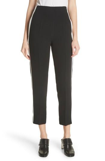 Women's Rag & Bone Elliot Side Stripe Pants - Black