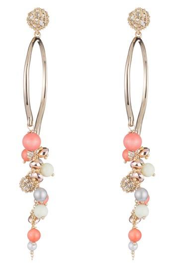 Women's Alexis Bittar Crystal Bead Cluster Arc Drop Earrings