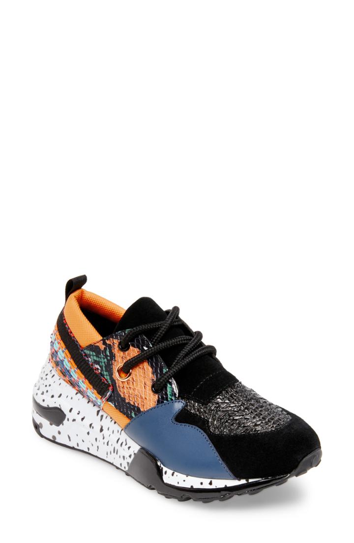 Women's Steve Madden Cliff Sneaker .5 M - Orange