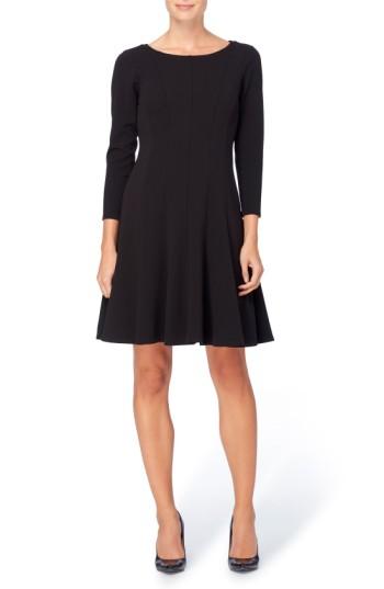 Women's Catherine Catherine Malandrino Linova Fit & Flare Dress - Black