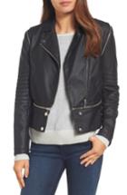 Women's Halogen Convertible Faux Leather Moto Jacket