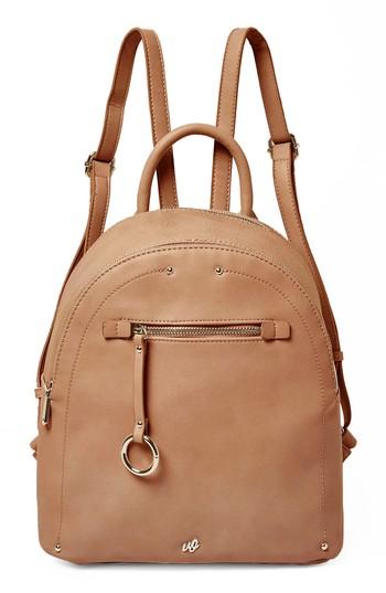 Urban Originals Into The Night Vegan Leather Backpack - Brown