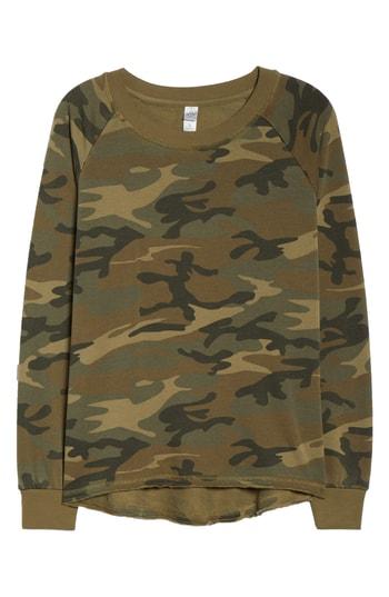 Women's Alternative Lazy Day Sweatshirt - Green