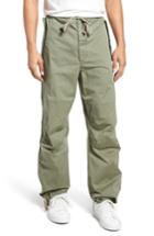 Men's French Connection Military Broken Twill Pants - Green