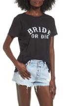 Women's Sub Urban Riot Bride Or Die Graphic Tee