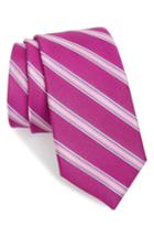 Men's Nordstrom Men's Shop Chester Stripe Silk Tie