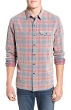 Men's Michael Bastian Regular Fit Plaid Corduroy Shirt, Size - Red