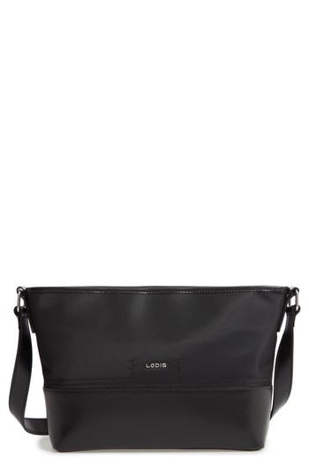 Lodis Los Angeles Carlie Nylon Sport Rfid Crossbody Bag - Black