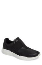Men's Ecco Luca Slip-on Sneaker -5.5us / 39eu - Black