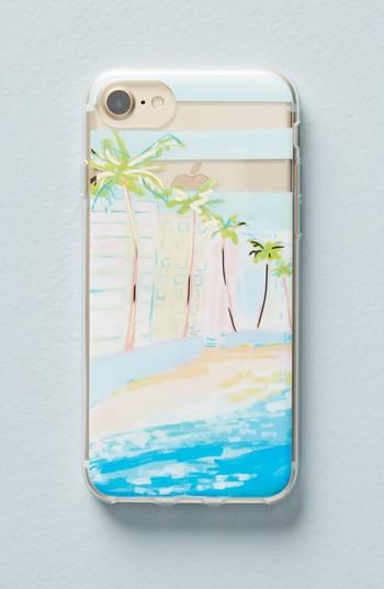 Anthropologie Venice Beach Iphone 6/6s/7/8 Case - Blue