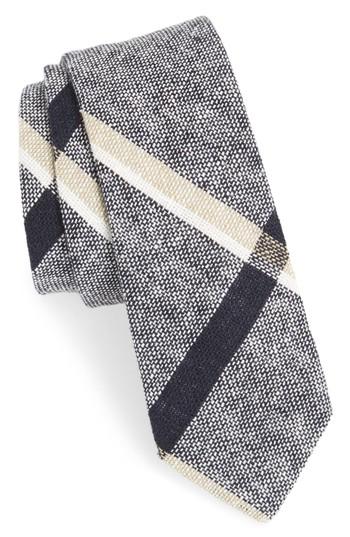Men's Nordstrom Men's Shop Newport Check Tie, Size - Blue
