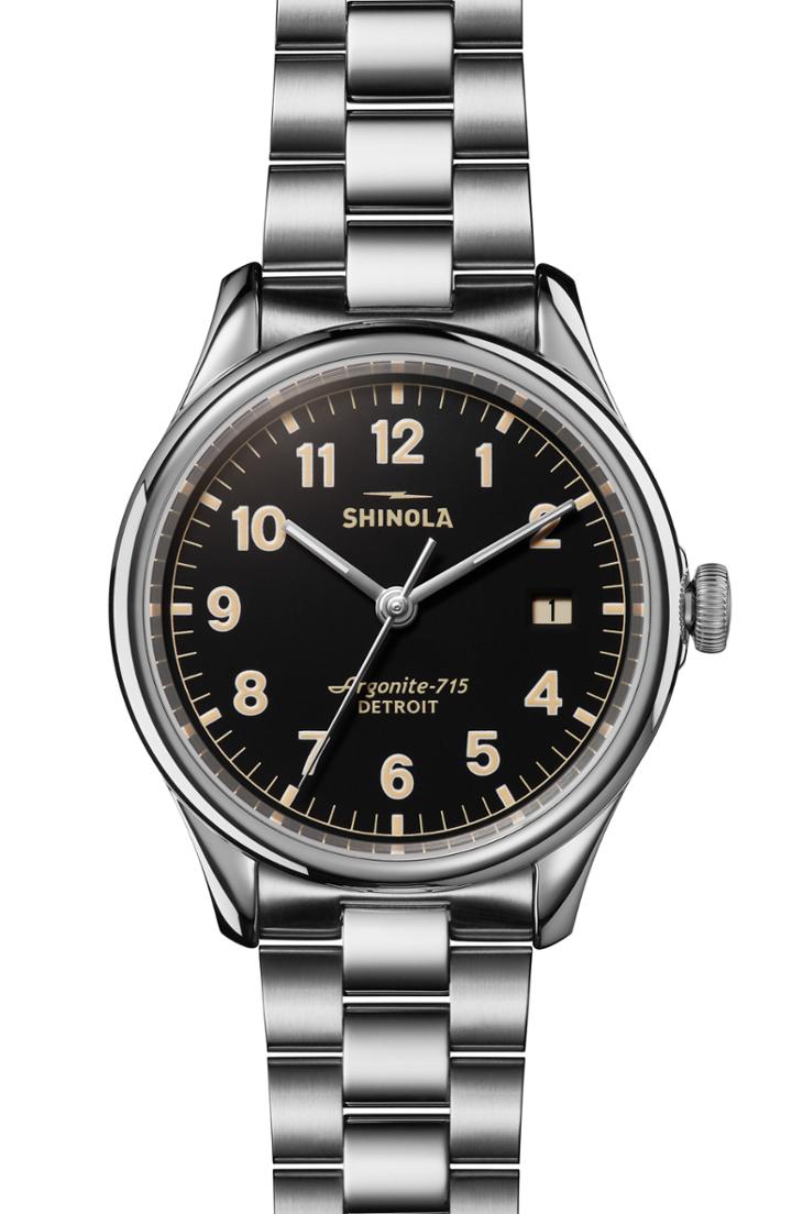 Women's Shinola The Vinton Bracelet Watch, 38mm