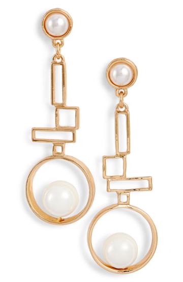 Women's Zhuu Grace Imitation Pearl Earrings