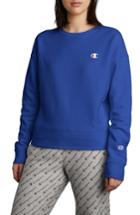 Women's Champion Reverse Weave Sweatshirt - Blue
