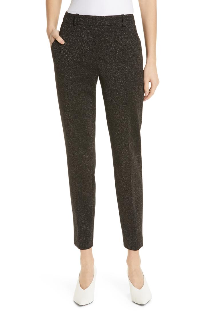 Women's Hugo Havine Slim Trousers - Black