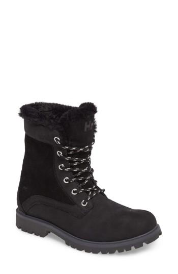 Women's Helly Hansen Marion Waterproof Winter Boot .5 M - Black