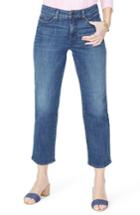 Women's Nydj Jenna Straight Leg Ankle Jeans - Blue