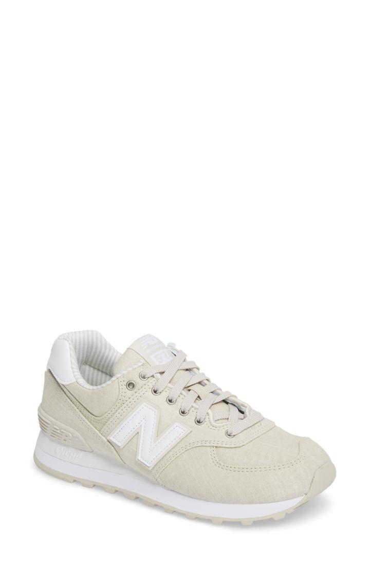 Women's New Balance 574 Sneaker .5 B - Beige
