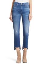 Women's Frame Le Nouveau Step Hem Ankle Straight Leg Jeans - Blue