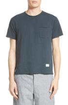 Men's Rag & Bone Raw Edge T-shirt, Size - Blue