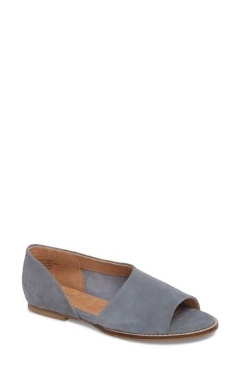 Women's Seychelles Passport Flat M - Blue