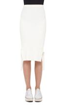 Women's Akris Punto Rib Knit Side Slit Skirt