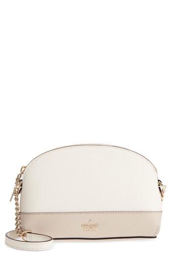 Kate Spade New York Cameron Street - Hilli Leather Crossbody Bag - Ivory