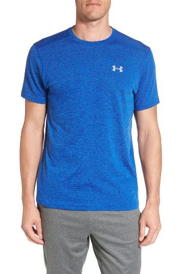 Men's Under Armour 'streaker Run' Microthread T-shirt - Blue