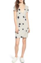 Women's Pam & Gela Star Print Dress, Size - Grey