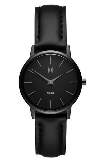 Women's Mvmt Belamar Leather Strap Watch, 28mm