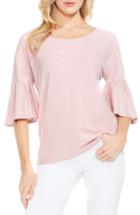 Women's Two By Vince Camuto Relaxed Bell Sleeve Cotton Tee - Pink