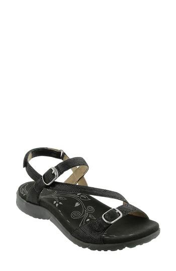 Women's Taos Beauty Sandal .5 M - Black