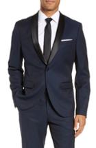 Men's Calibrate Extra Trim Fit Shawl Dinner Jacket S - Blue