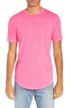 Men's Goodlife Scallop Slub Crewneck T-shirt, Size - Pink
