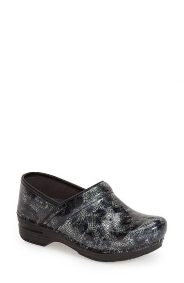 Women's Dansko 'pro Xp' Metallic Medallion Print Clog, Size 7.5-8us /