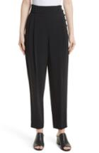 Women's 3.1 Phillip Lim Side Button Crop Pants - Black