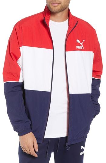 Men's Puma Retro Track Jacket - Blue