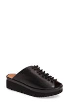 Women's L'amour Des Pieds Arienne Wedge Platform Sandal .5 M - Black