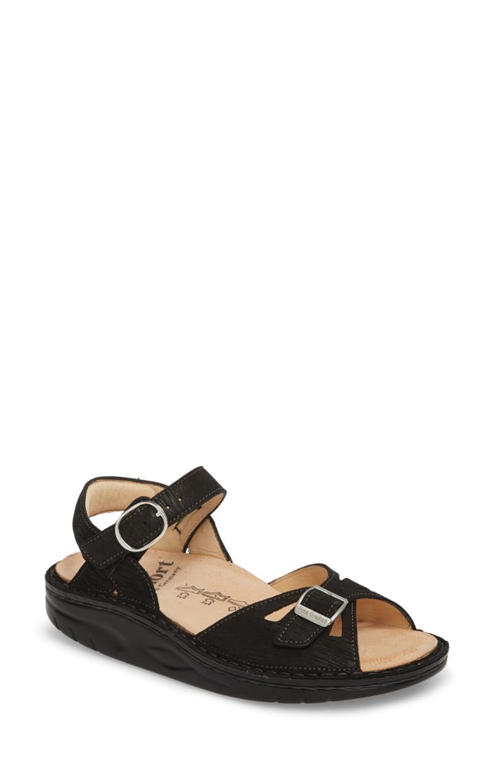 Women's Finn Comfort Motomachi Sandal -6.5us / 37eu - Black