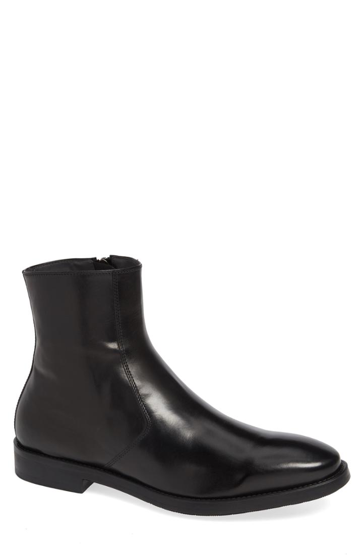 Men's To Boot New York Rosemont Zip Boot .5 M - Black