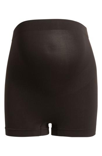 Women's Noppies Seamless Maternity Shorts /xx-large - Black