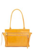 Hobo Seeker Leather Top Handle Bag - Yellow