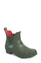 Women's Joules 'wellibob' Short Rain Boot M - Green