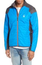 Men's Spyder Glissade Packable Ripstop Jacket, Size - Blue