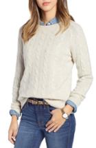 Women's 1901 Cashmere Cable Sweater - Beige