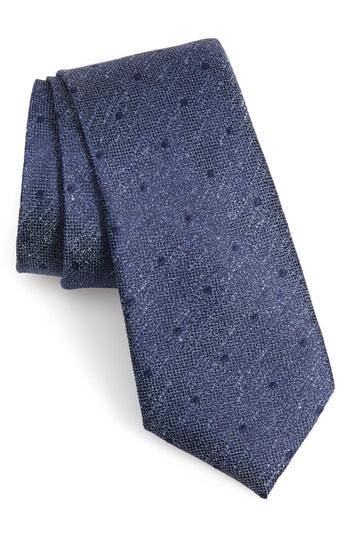 Men's Calibrate Mangan Dot Silk Tie