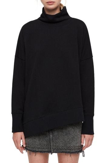 Women's Allsaints Navarre Roll Neck Sweatshirt