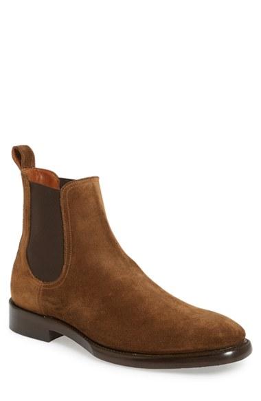 Men's Frye 'weston' Chelsea Boot M - Brown