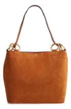 Tory Burch Farrah Leather Tote - Brown